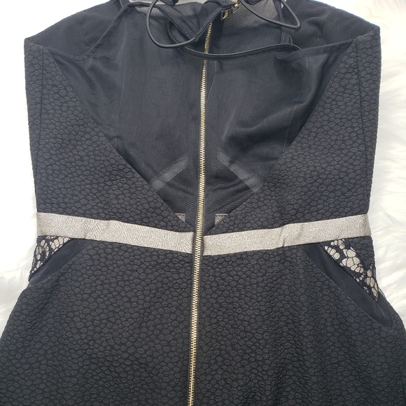 SOLD Three Floor Electrum Mini Dress - Picture 7 of 11